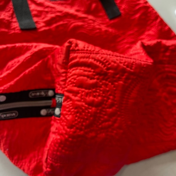 LeSportsac carry on expandable over luggage handle tote washable zippered pocket - Picture 13 of 16